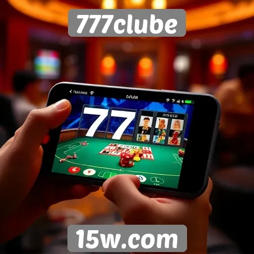 Experiência do usuário no 777clube em dispositivos móveis